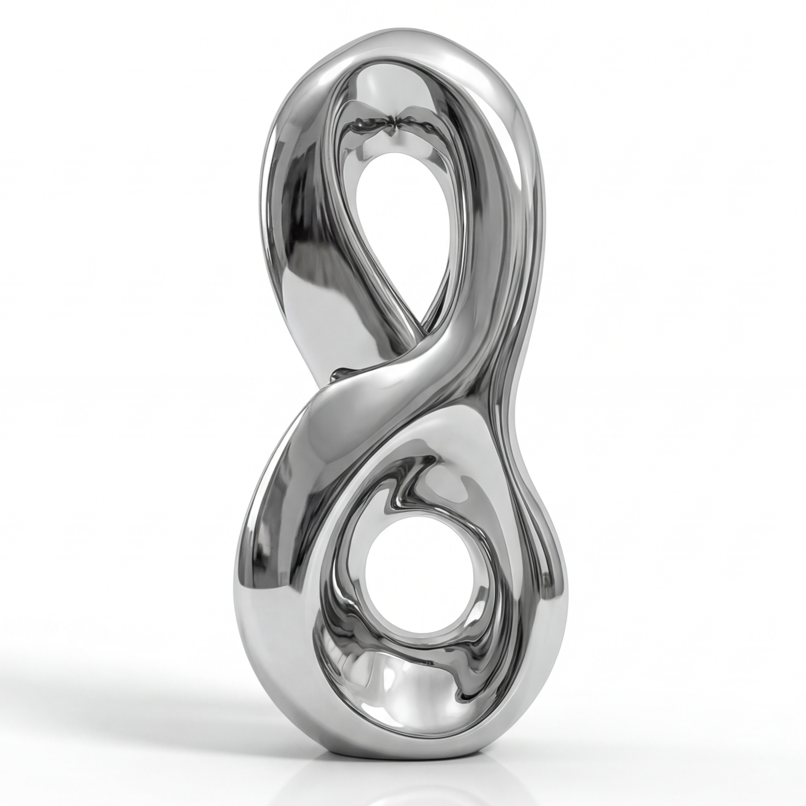Vela-Stainless-Steel-Abstract-Sculpture-Interlocking-Ovals-Statement-Piece-VSSSS-8427-01