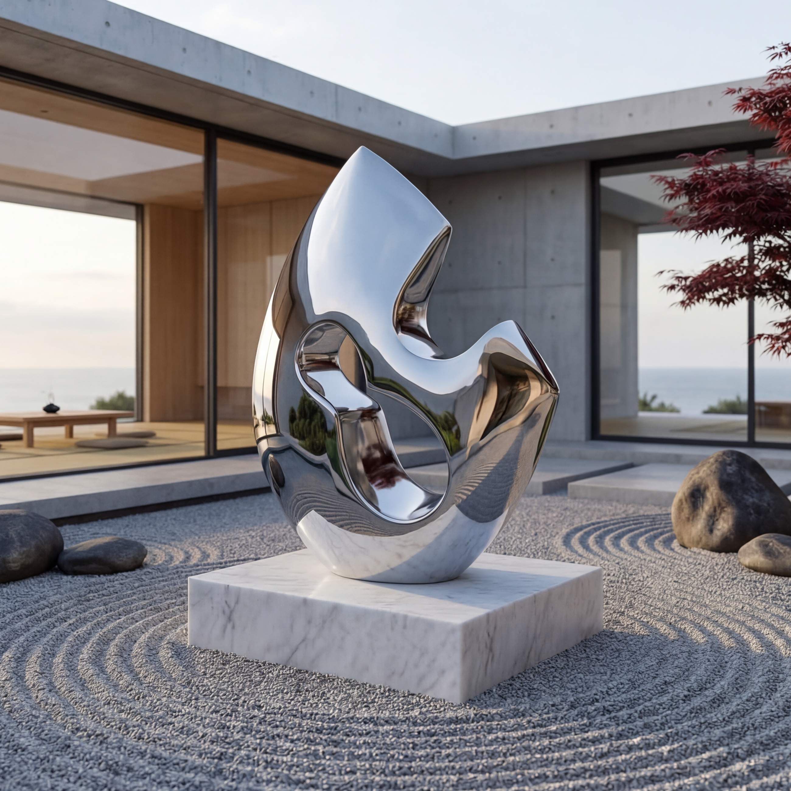 Vela-Stainless-Steel-Abstract-Sculpture-Looped-Form-VSSSS-7063-03