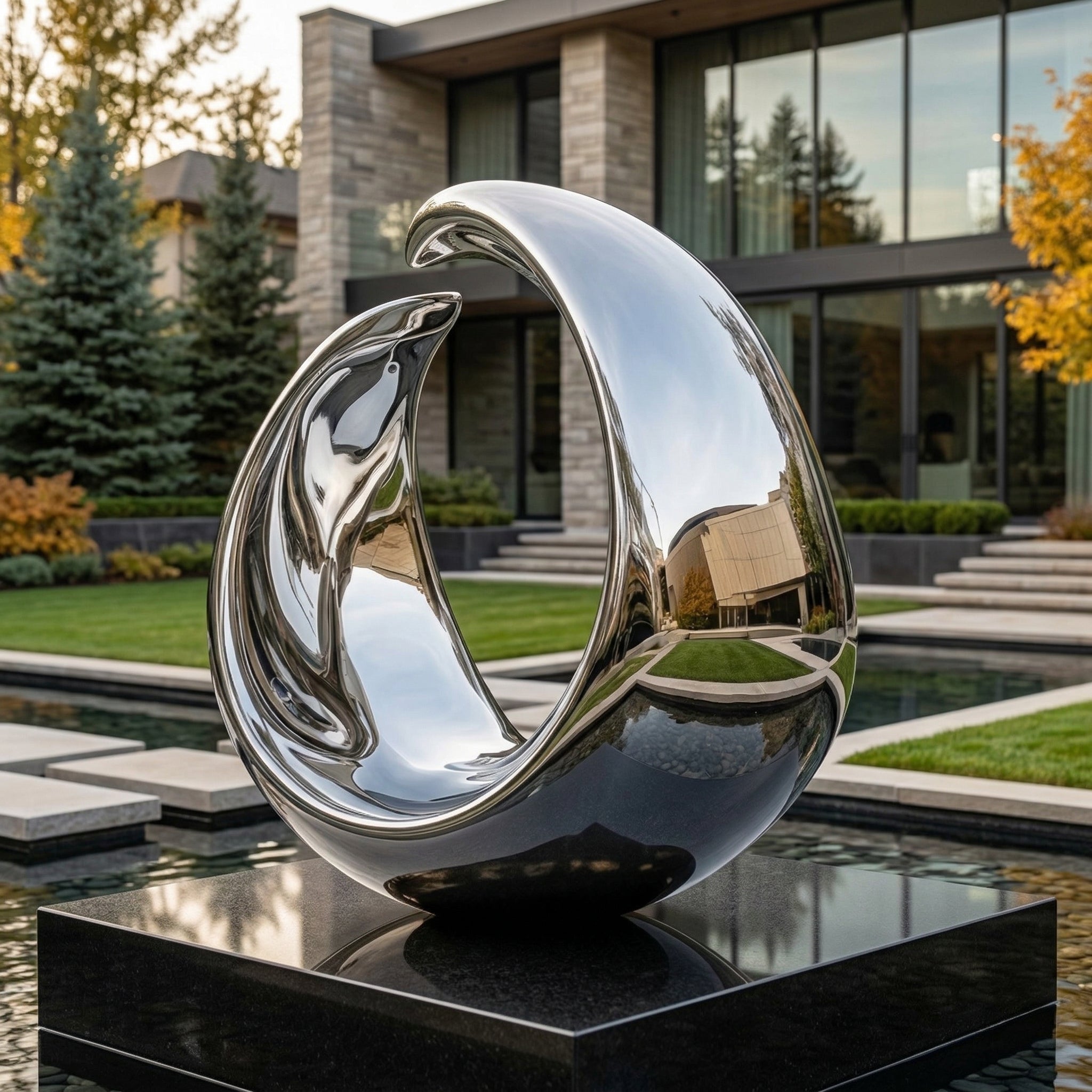 Vela-Stainless-Steel-Abstract-Sculpture-Looping-Geometric-Form-VSSSS-6051-01