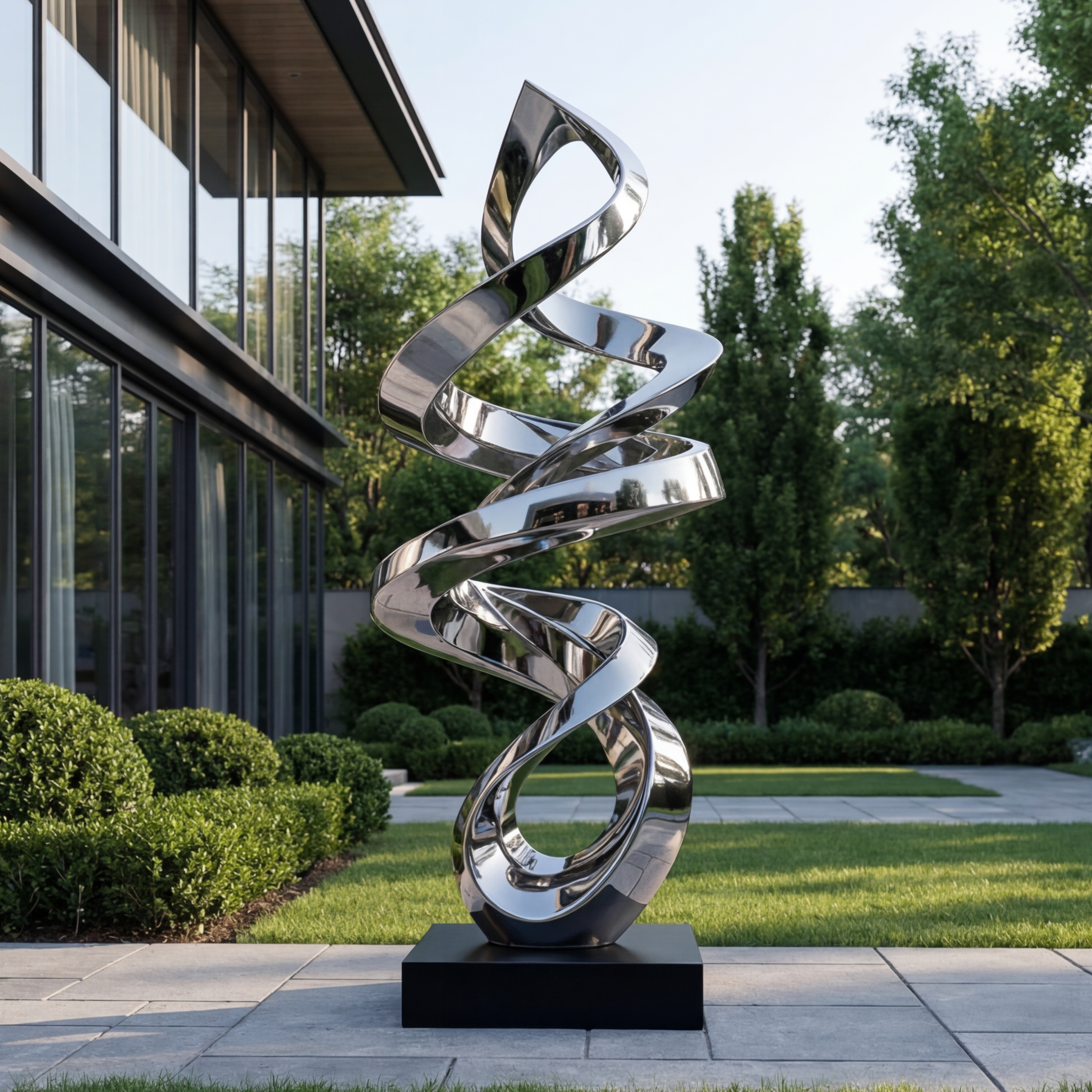 Vela-Stainless-Steel-Abstract-Sculpture-Ribbon-Form-VSSSS-9056-02