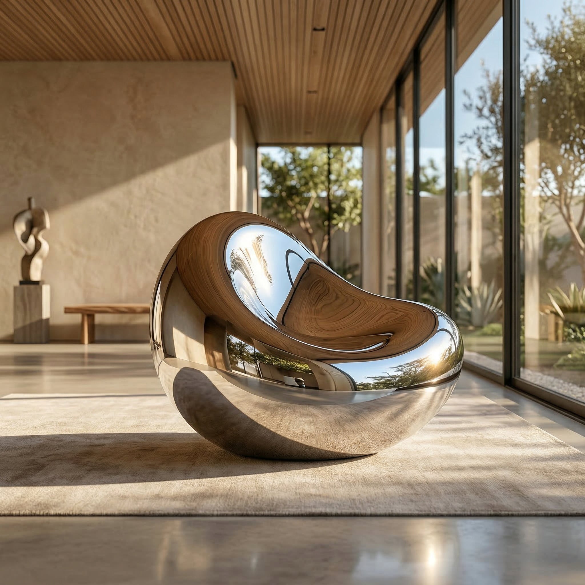 Vela-Stainless-Steel-Abstract-Shell-Sculpture-Entrance-Display-VSSSS-6648-01