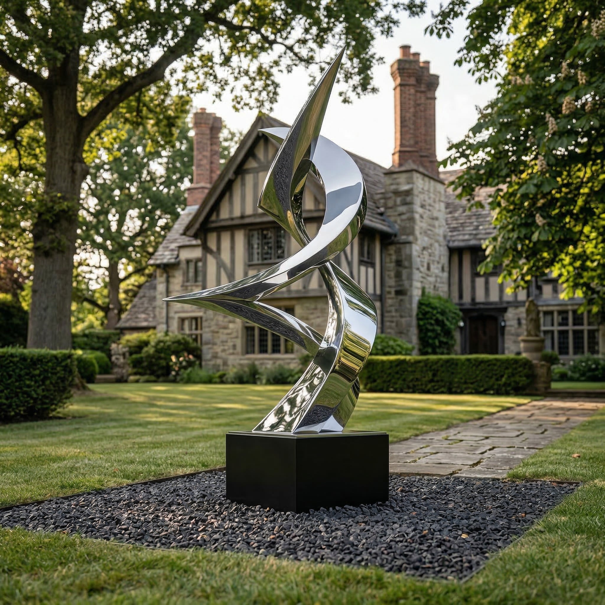Vela-Stainless-Steel-Abstract-Spiral-Sculpture-Garden-Statement-VSSSSS-618-01