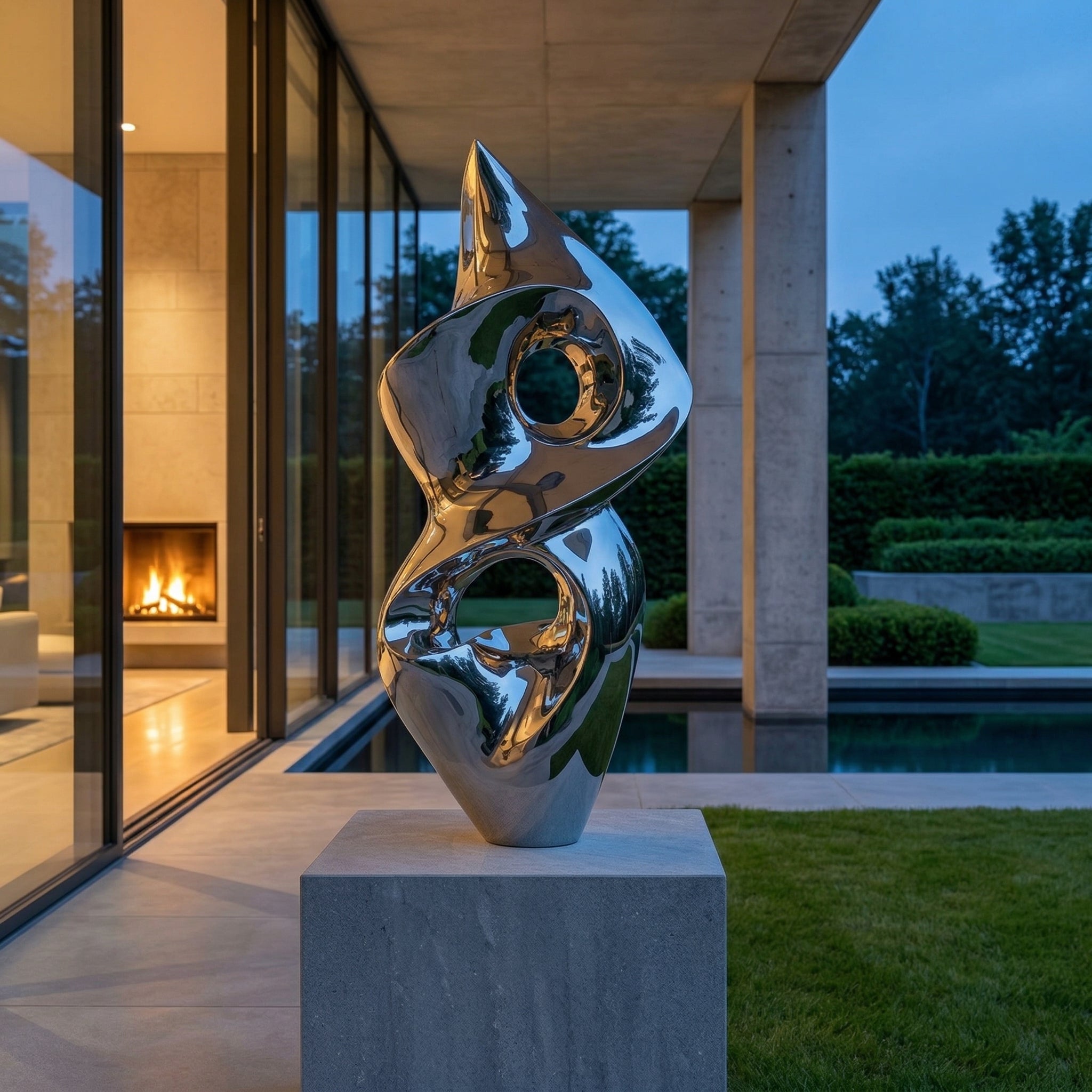 Vela-Stainless-Steel-Abstract-Spiral-Void-Sculpture-Entrance--Driveway-VSSSS-7924-02
