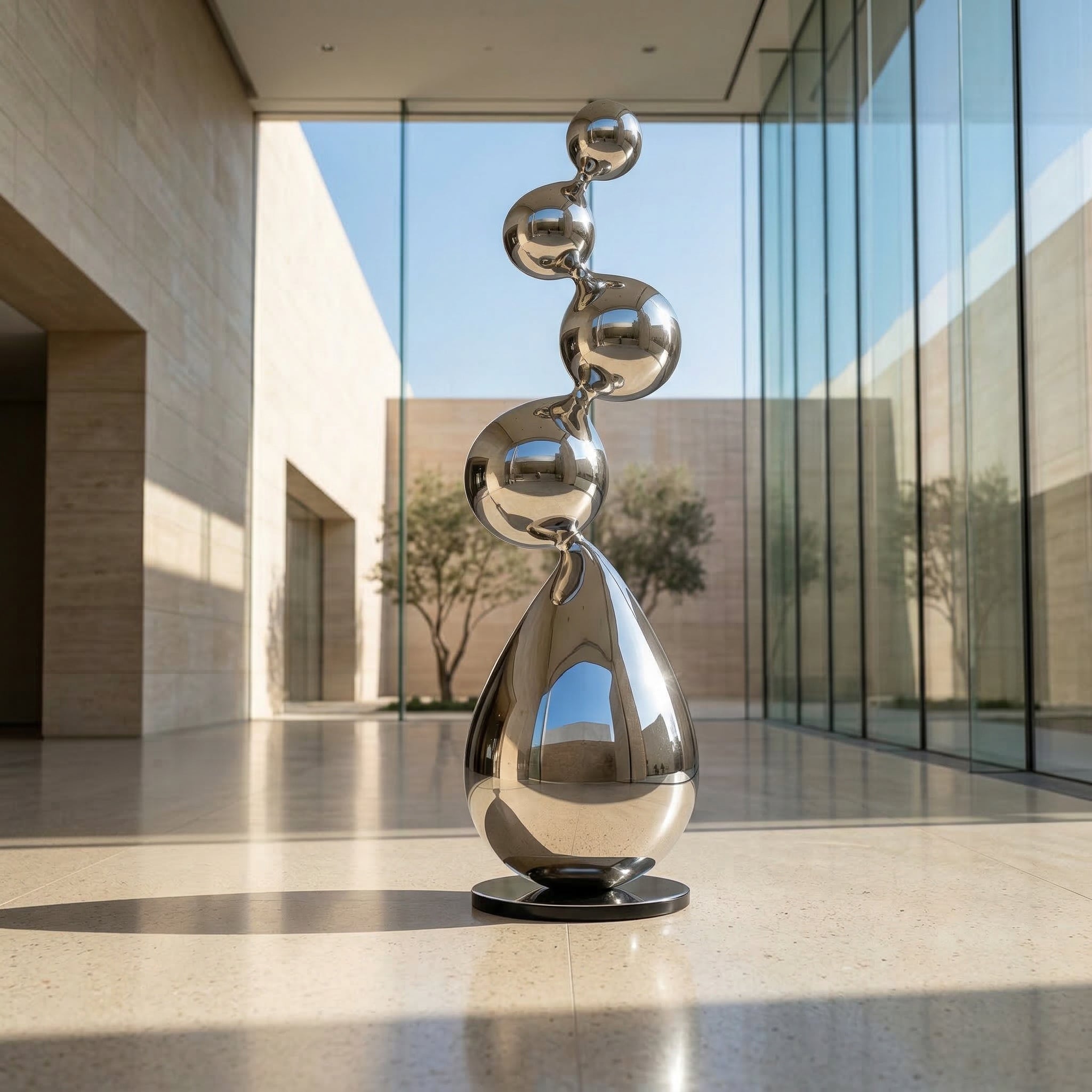 Vela-Stainless-Steel-Abstract-Stacked-Orb-Sculpture-Entrance-Lobby-VSSSS-7643-01