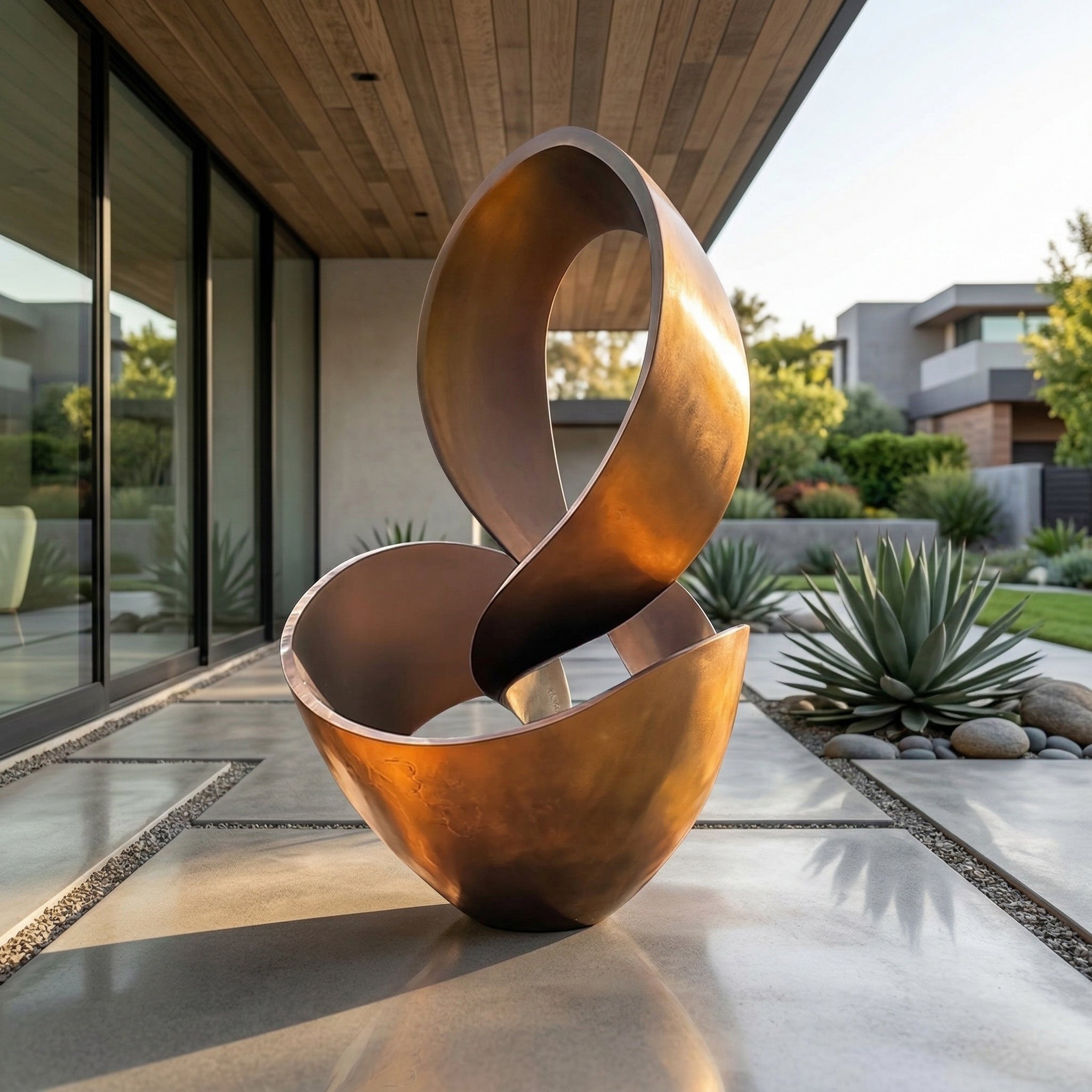 Vela-Stainless-Steel-Architectural-Geometric-Sculpture-Open-Loop-VSSS-7154-03