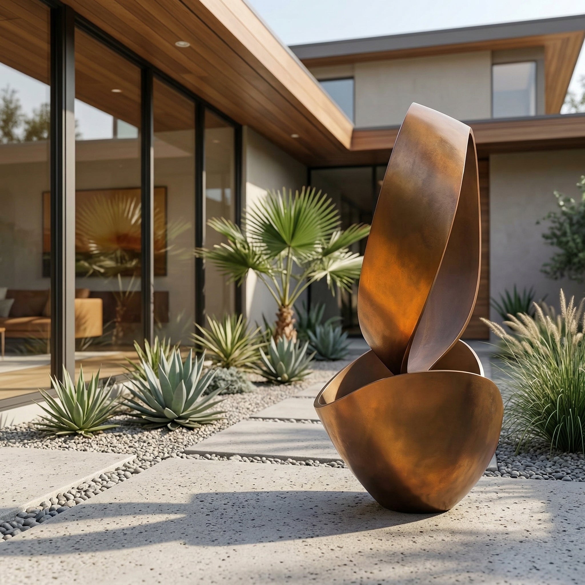 Vela-Stainless-Steel-Architectural-Geometric-Sculpture-Open-Loop-VSSS-7154-04
