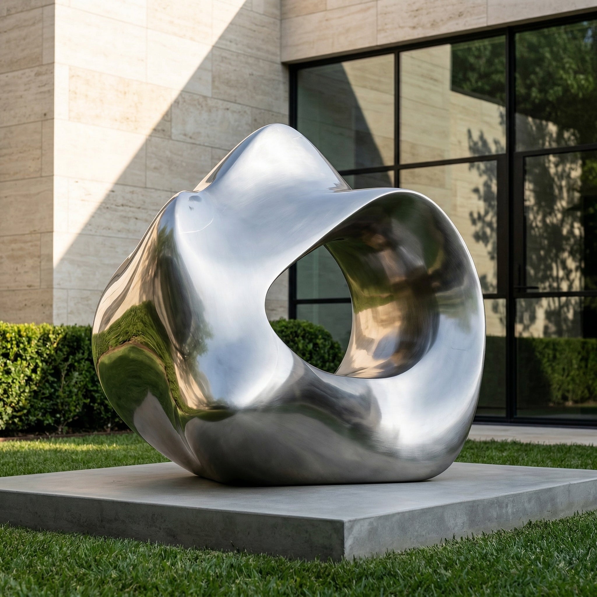 Vela-Stainless-Steel-Biomorphic-Ring-Sculpture-Entrance-Placement-VSSS-6629-09