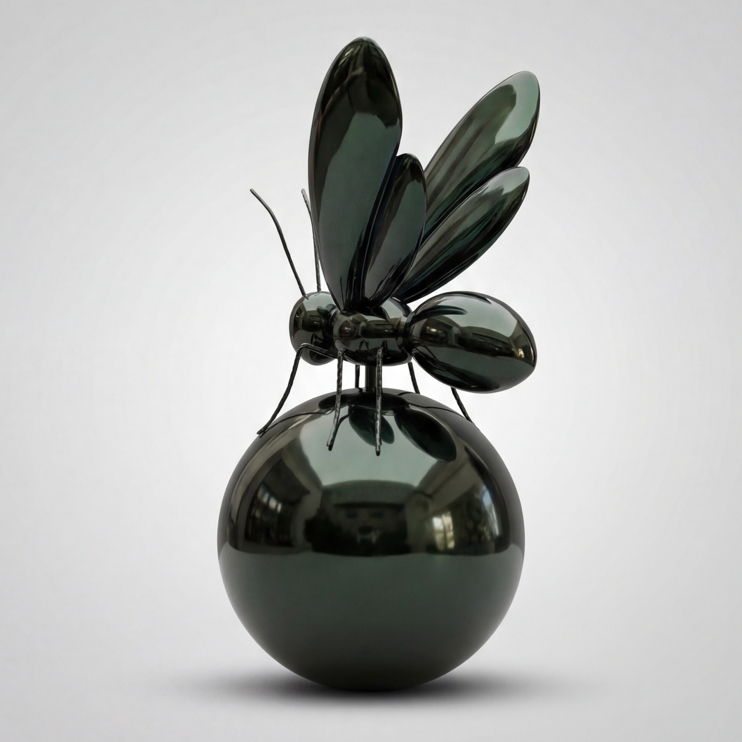Vela-Stainless-Steel-Butterfly-Sculpture-on-Sphere-VSSS-7419-02