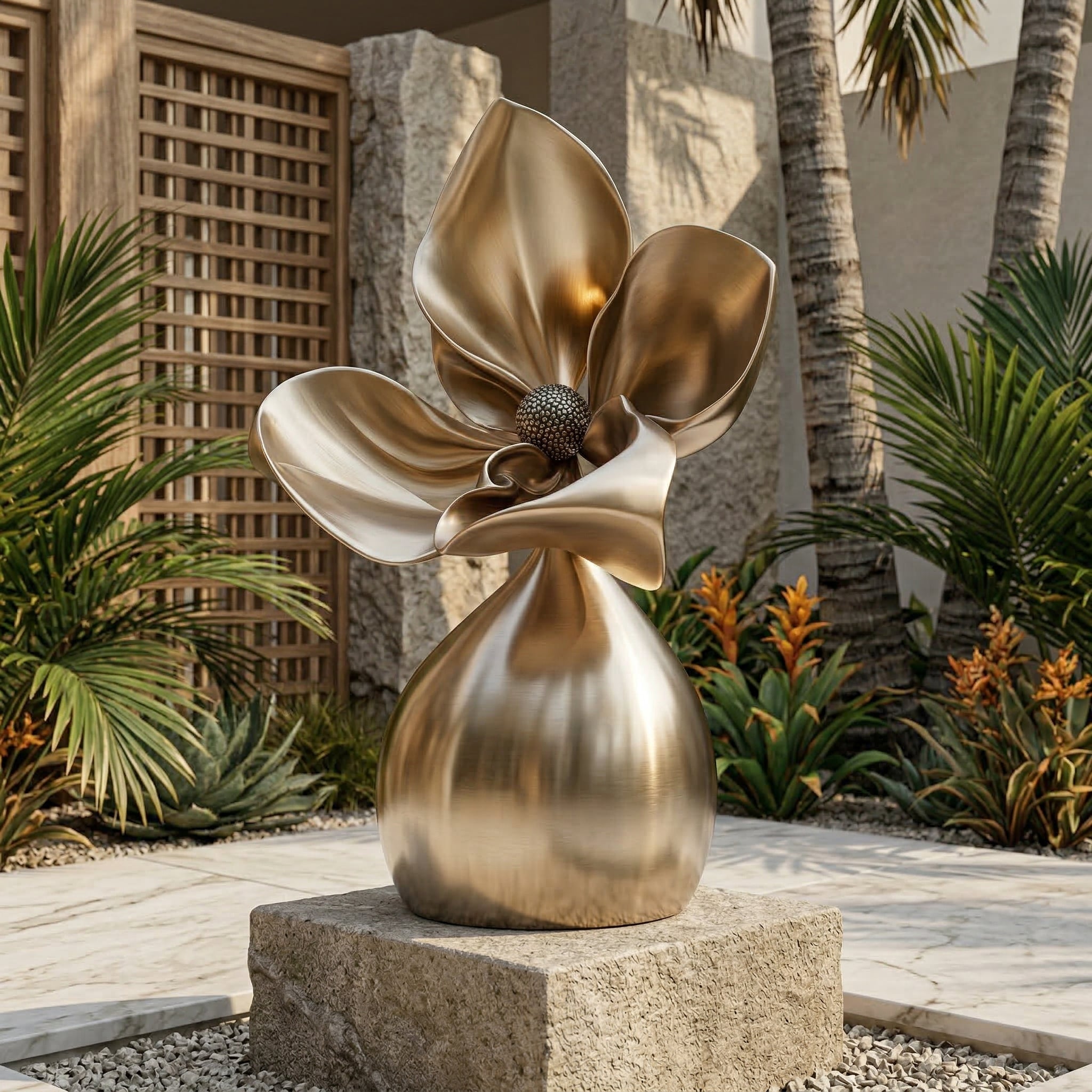 Vela-Stainless-Steel-Contemporary-Abstract-Floral-Sculpture-Garden-Focal-Point-VSSSS-7621-02