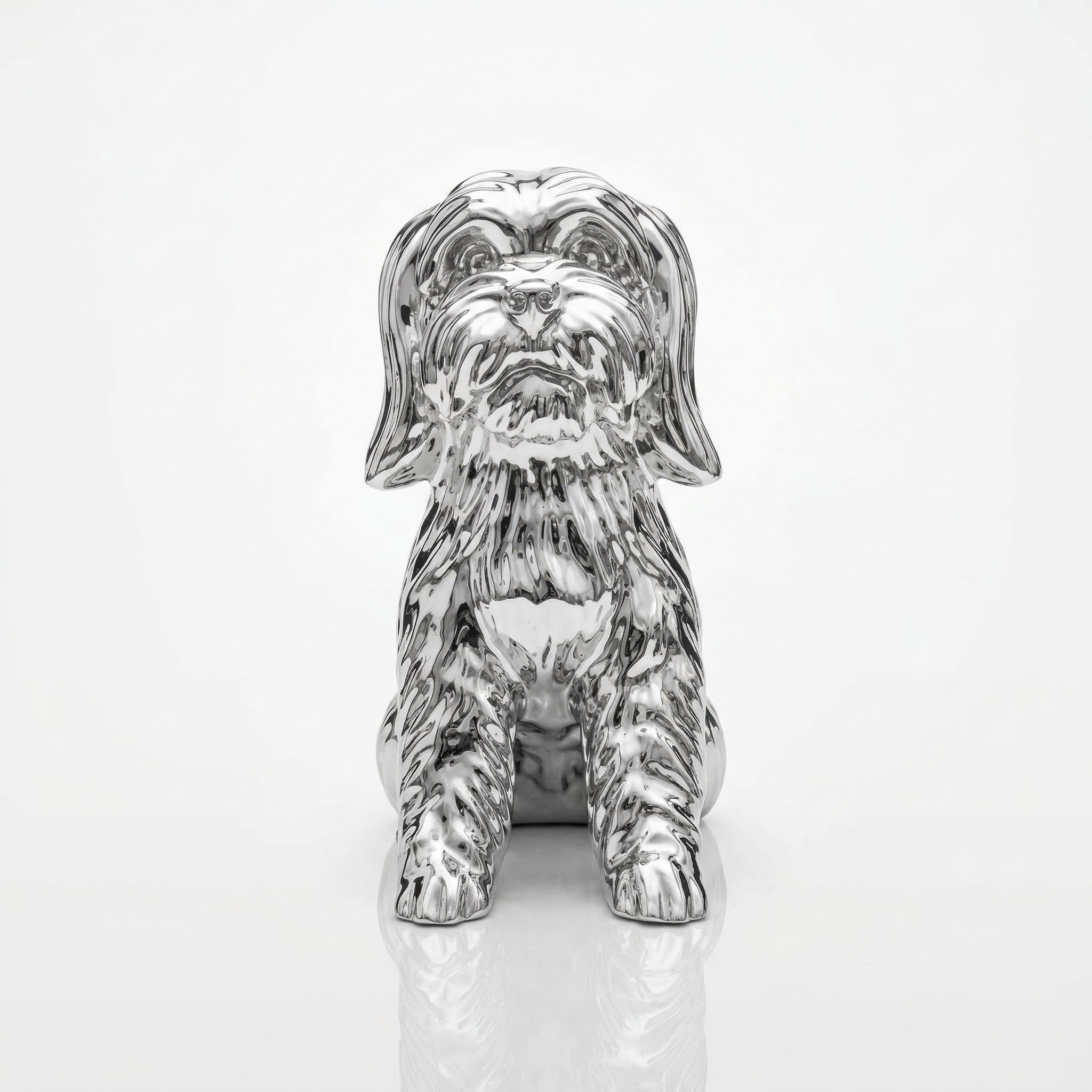 Vela-Stainless-Steel-Dog-Sculpture-Garden-Pedestal-VSSSS-845-05