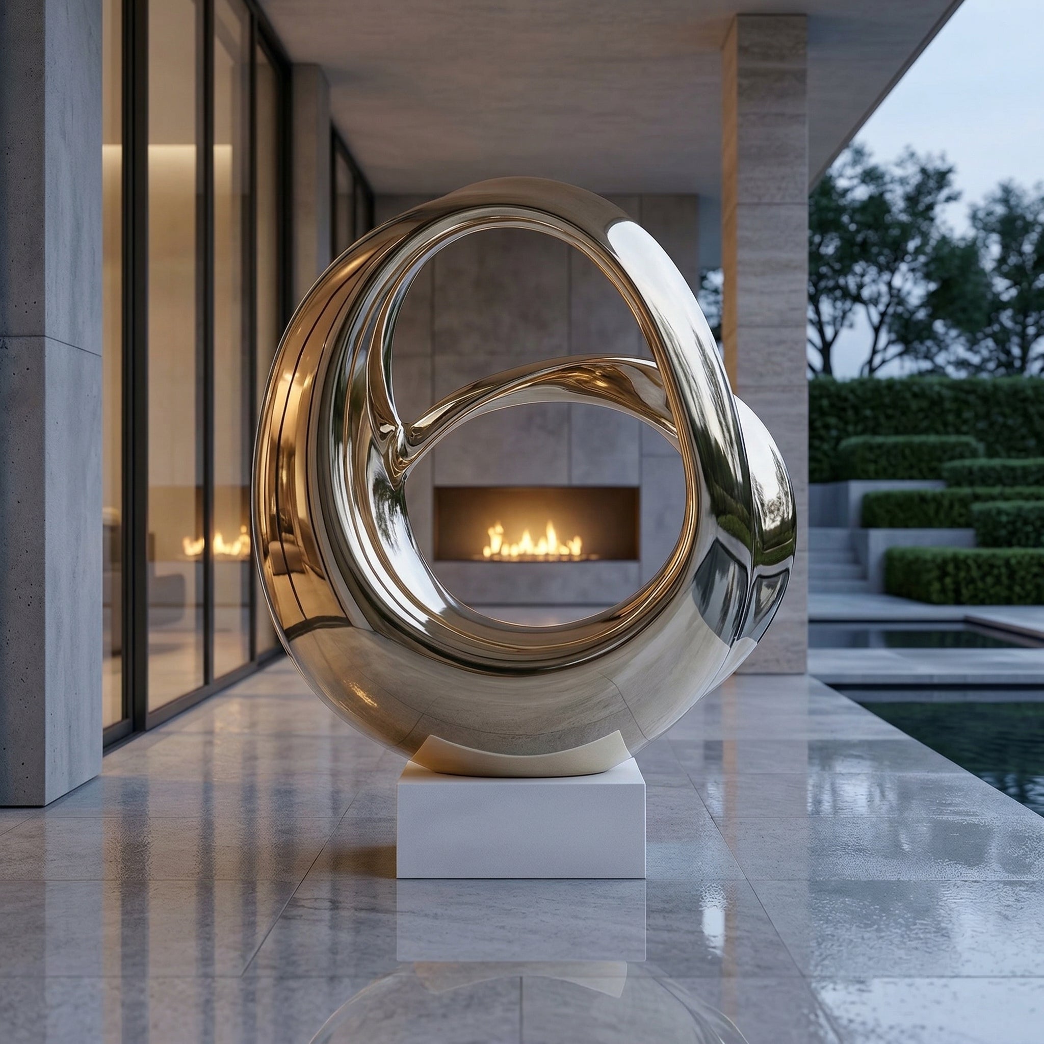 Vela-Stainless-Steel-Infinity-Loop-Sculpture-Poolside-Reflective-Statement-VSSSS-7823-02