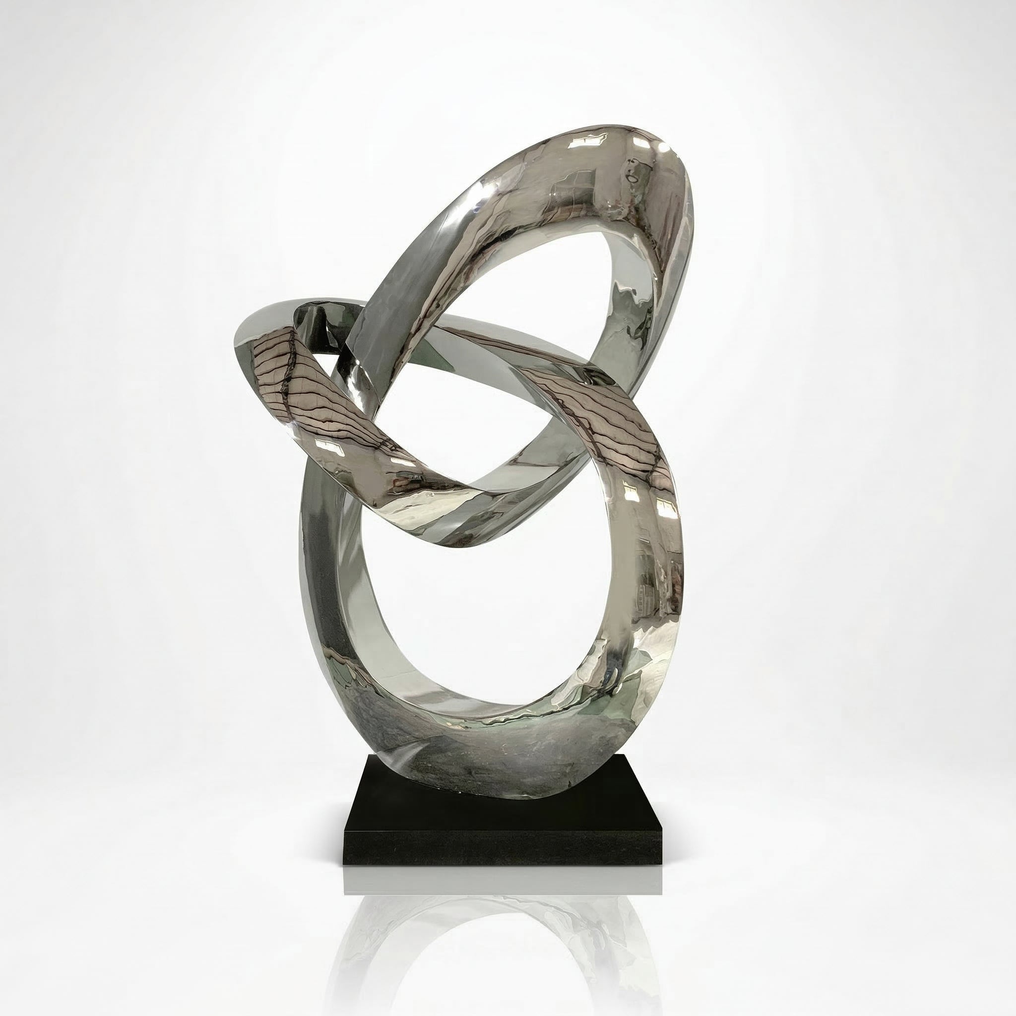 Vela Stainless Steel Infinity Motion Balancing Sculpture Poolside VSSSS-6821
