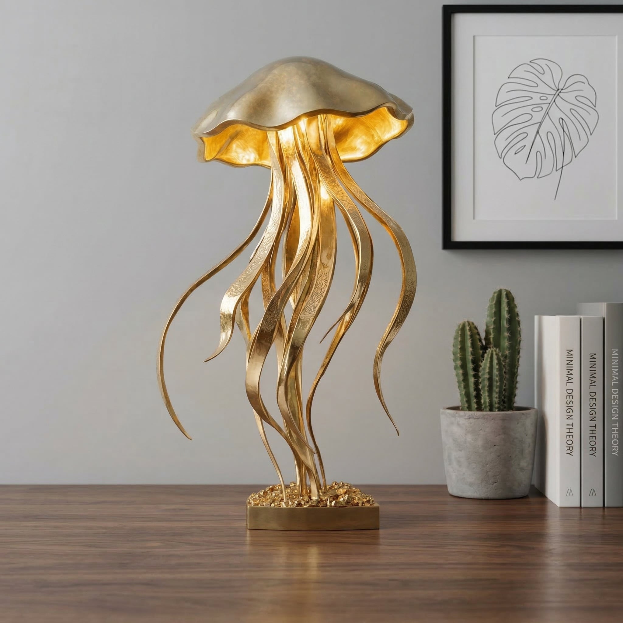 Vela-Stainless-Steel-Marine-Inspired-Jellyfish-Sculpture-Tabletop-Accent-VSSS-4823-03