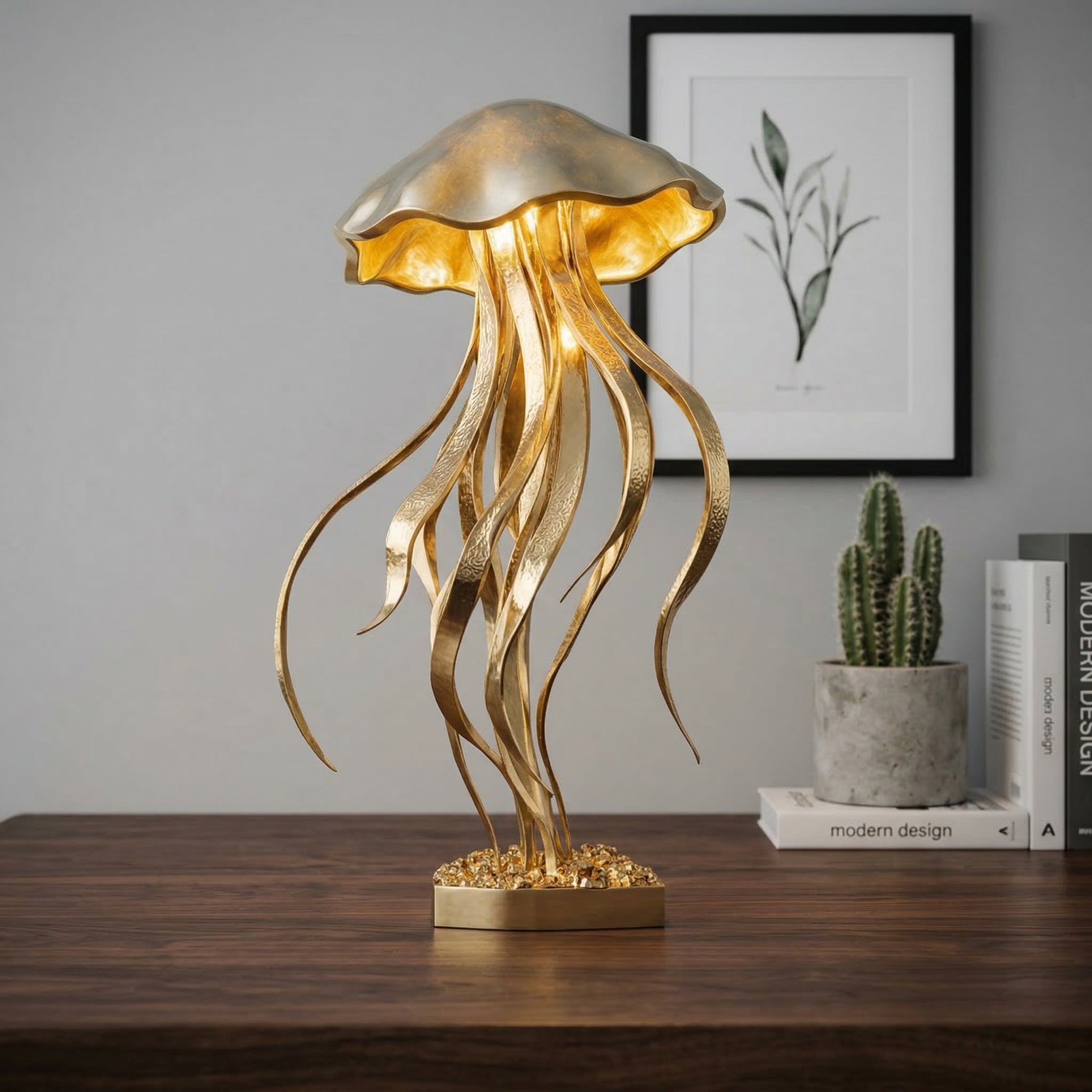 Vela-Stainless-Steel-Marine-Inspired-Jellyfish-Sculpture-Tabletop-Accent-VSSS-4823-05