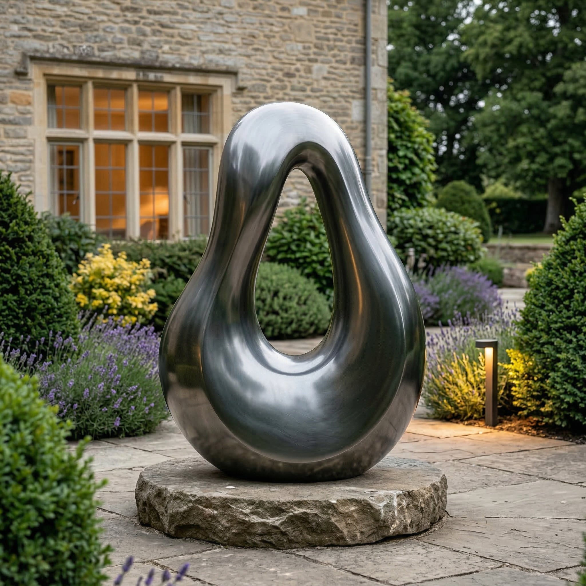 Vela Stainless Steel Modern Abstract Sculpture Entrance & Driveway VSSSS-7814