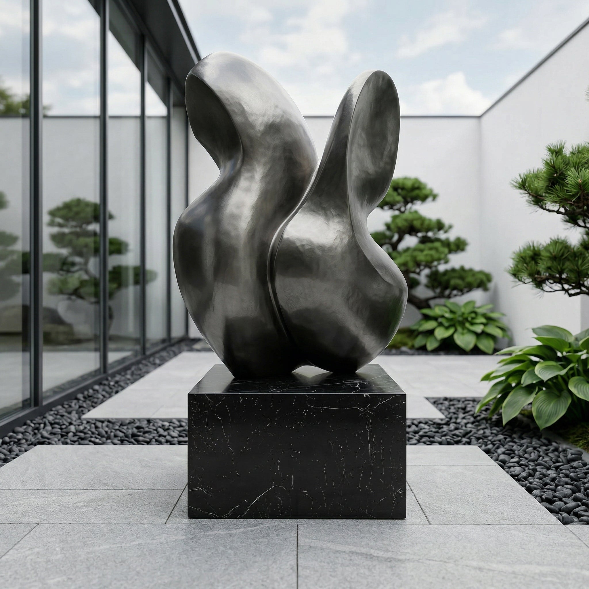 Vela-Stainless-Steel-Modern-Abstract-Sculpture-Paired-Flowing-Forms-VSSSS-6241-01