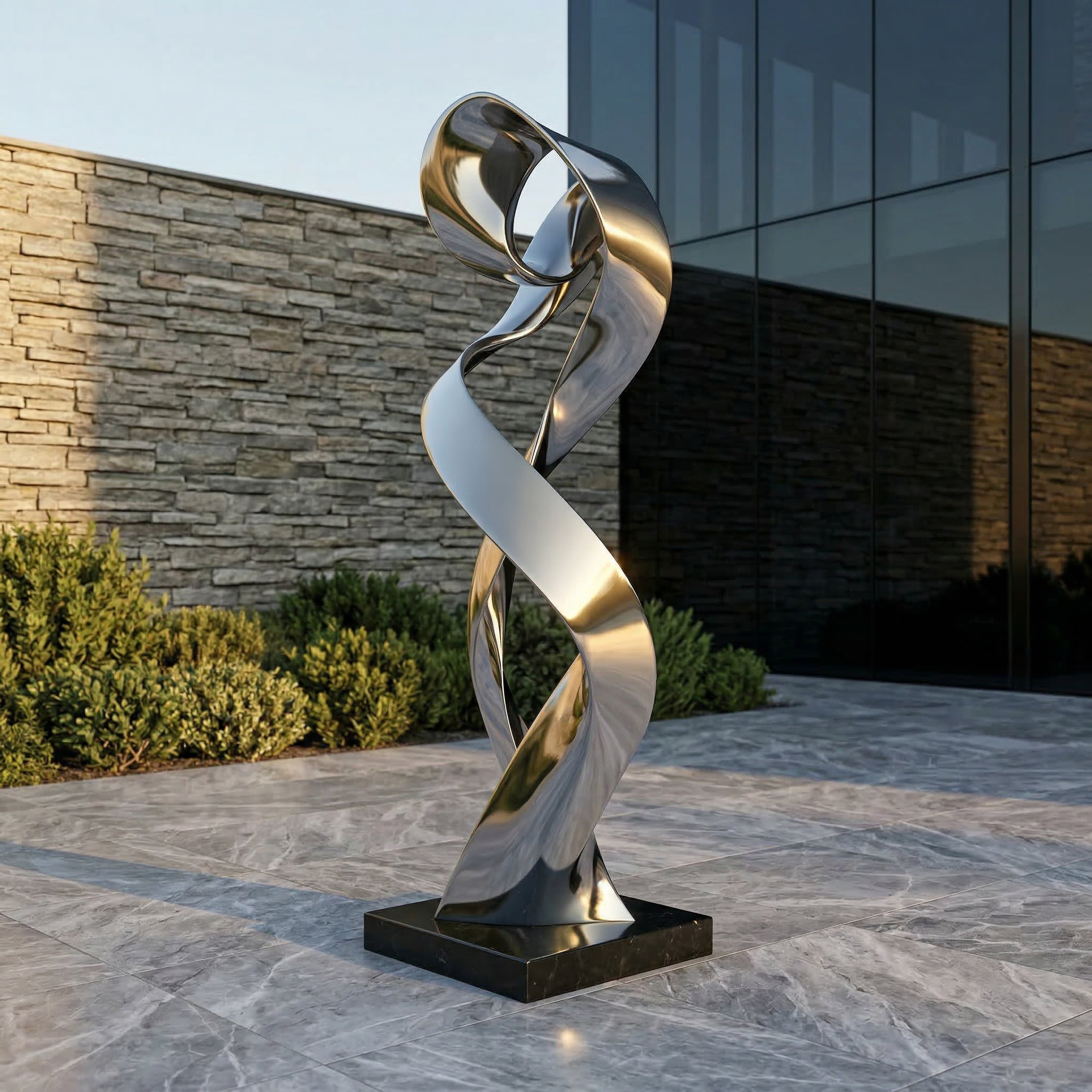 Vela-Stainless-Steel-Modern-Abstract-Sculpture-Twisting-Ribbon-Form-VSSSS-7816-02