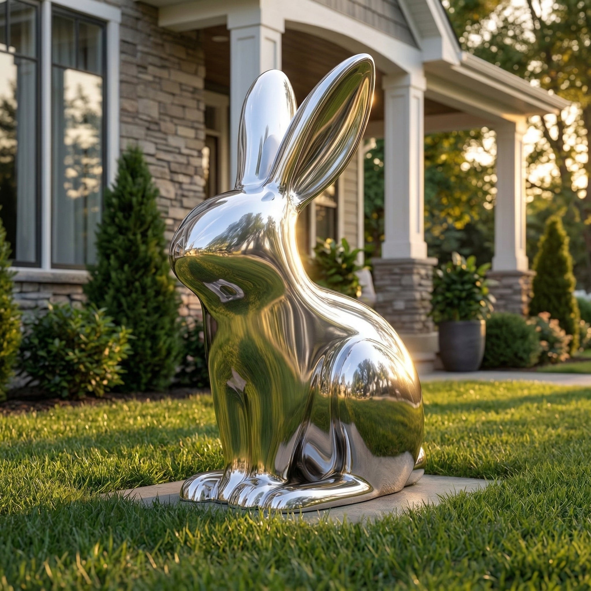 Vela-Stainless-Steel-Rabbit-Sculpture-Mirror-Polished-Seated-Form-VSSSS-1154-03