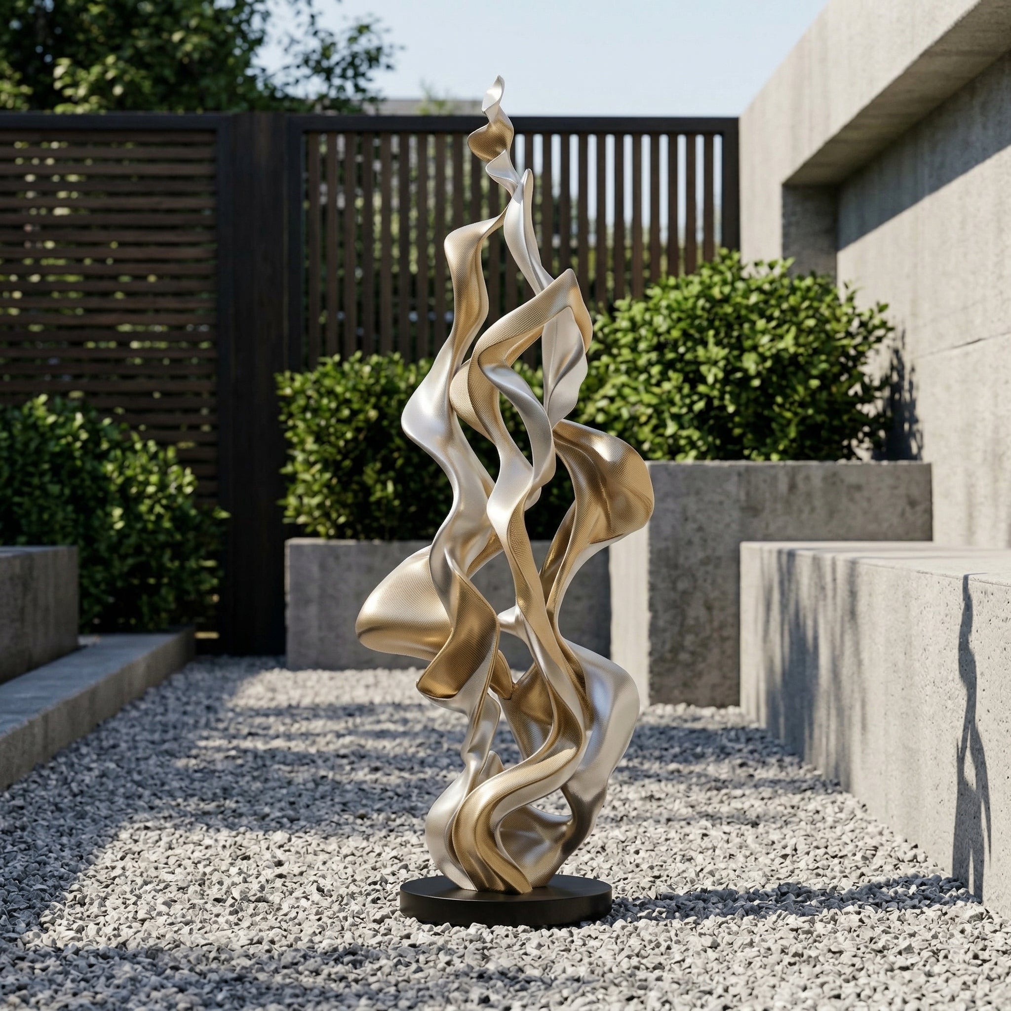 Vela-Stainless-Steel-Rising-Ribbon-Sculpture-Garden-Vertical-Form-VSSSS-688-01