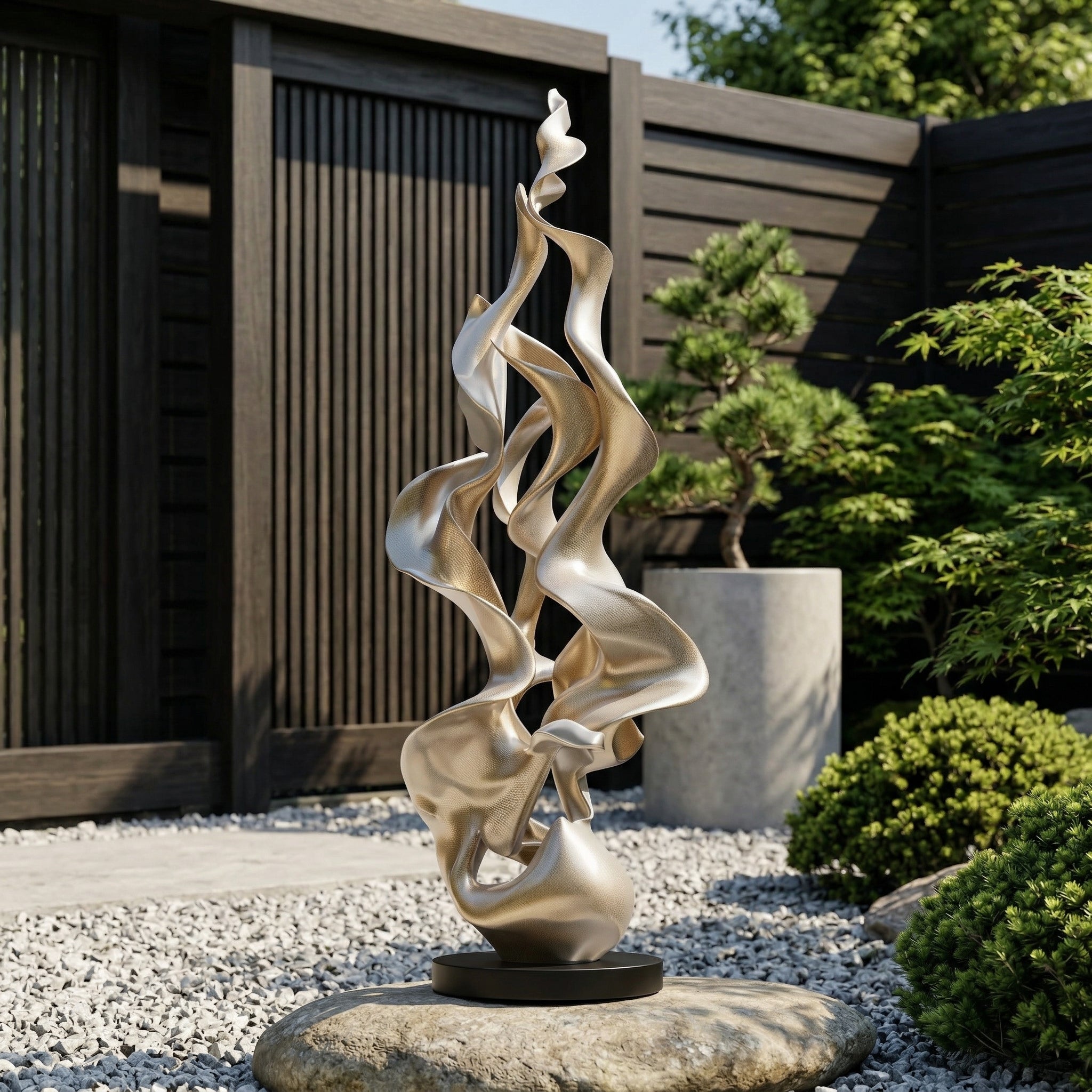 Vela-Stainless-Steel-Rising-Ribbon-Sculpture-Garden-Vertical-Form-VSSSS-688-02