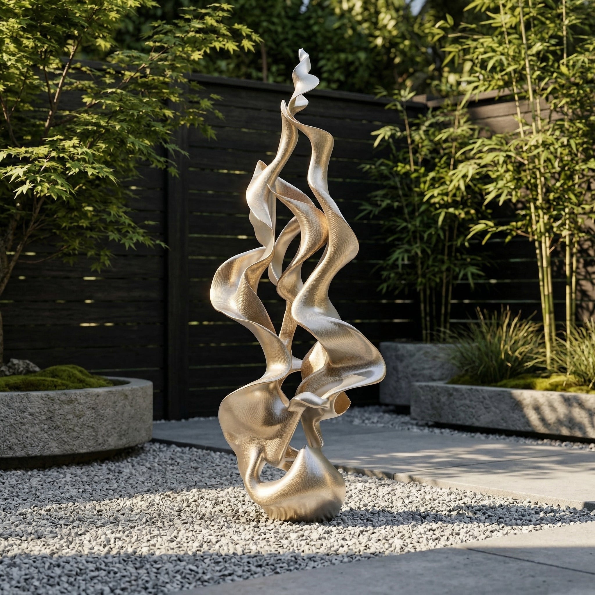 Vela-Stainless-Steel-Rising-Ribbon-Sculpture-Garden-Vertical-Form-VSSSS-688-04